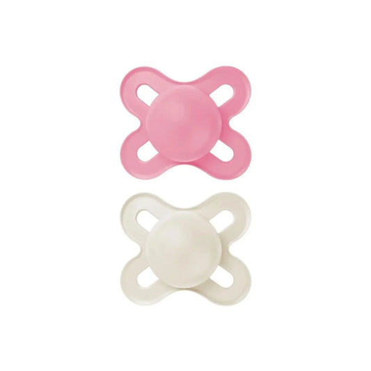 MAM Start Soother 0-2 months Pack of 2 - Pink