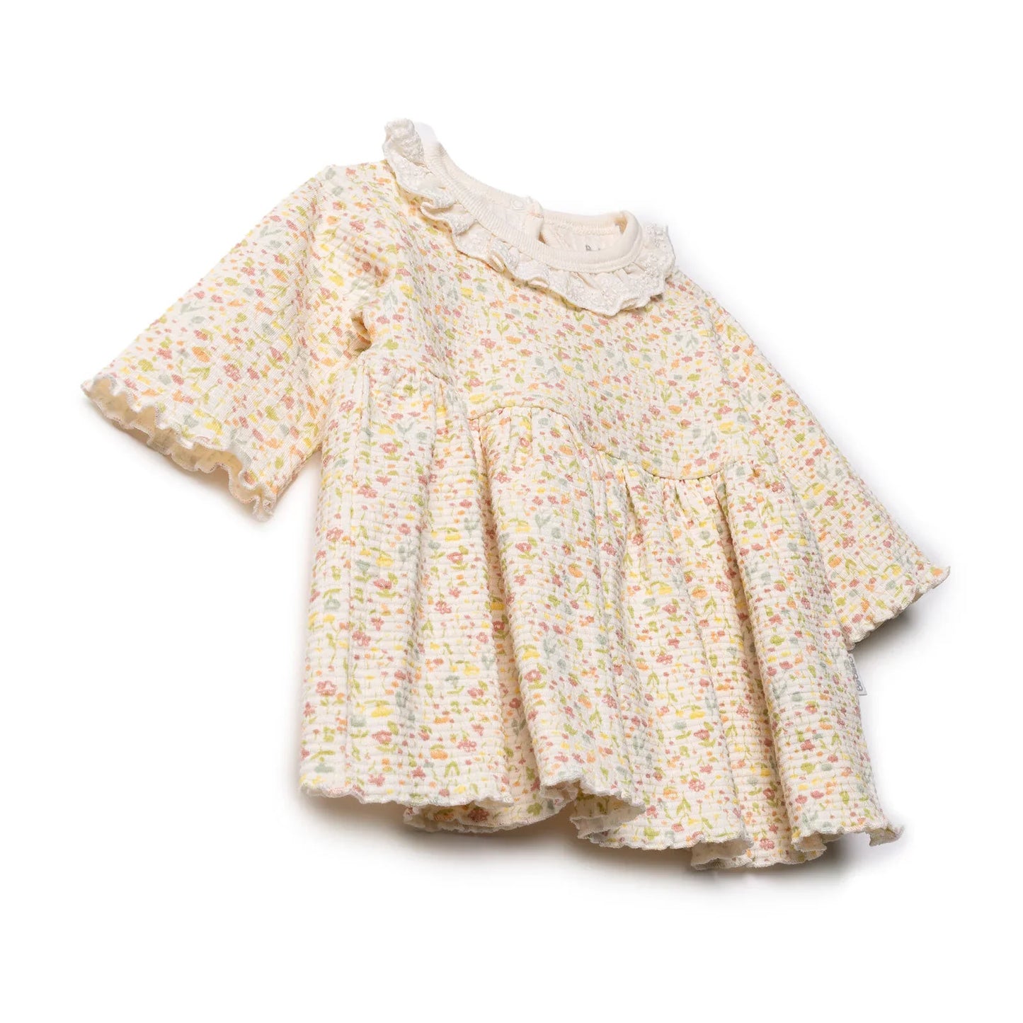 Bebetto Newborn Dress - Salmon