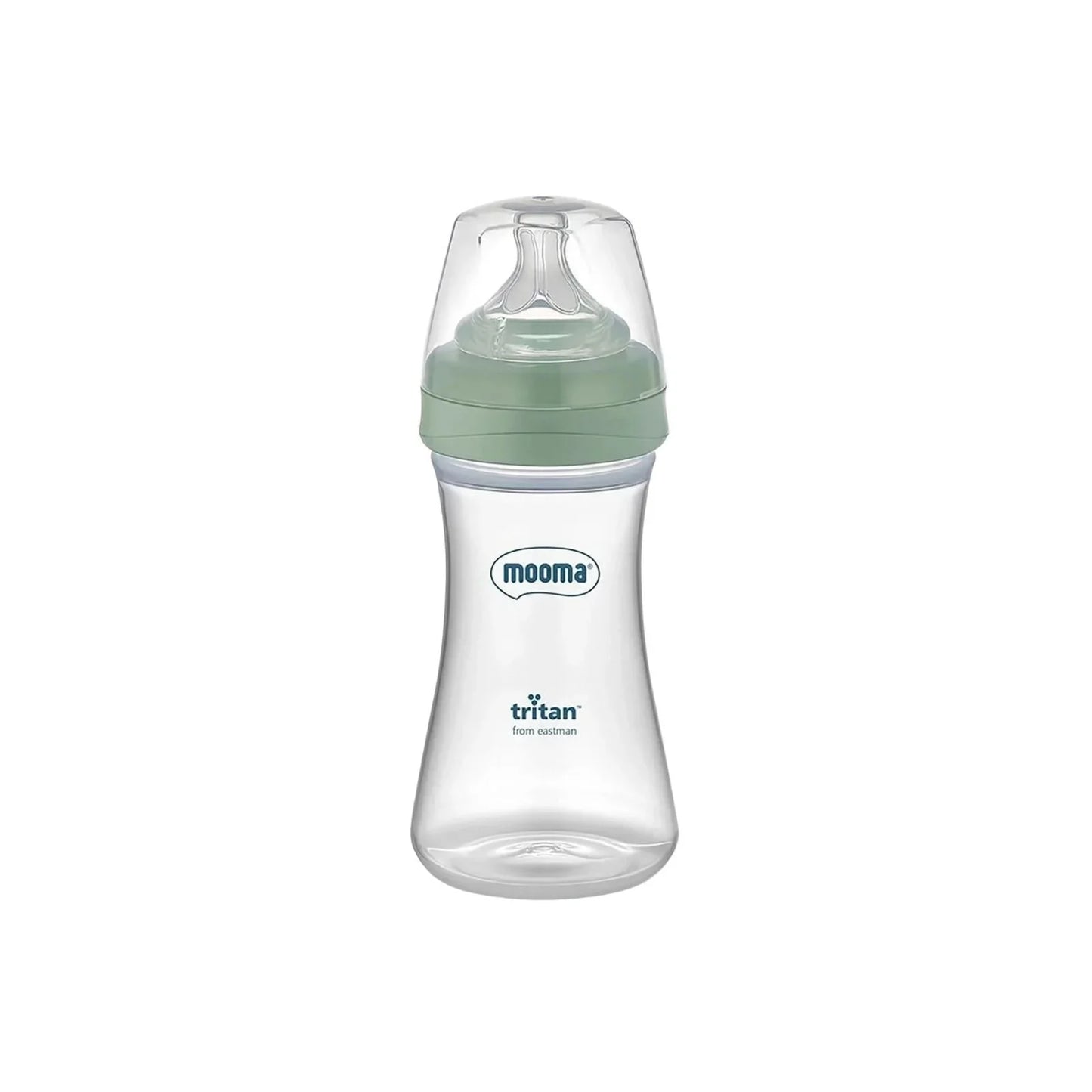 Mooma Neutra Tritan Bottle Medium Flow 6-18 months 250ml - Sage Green