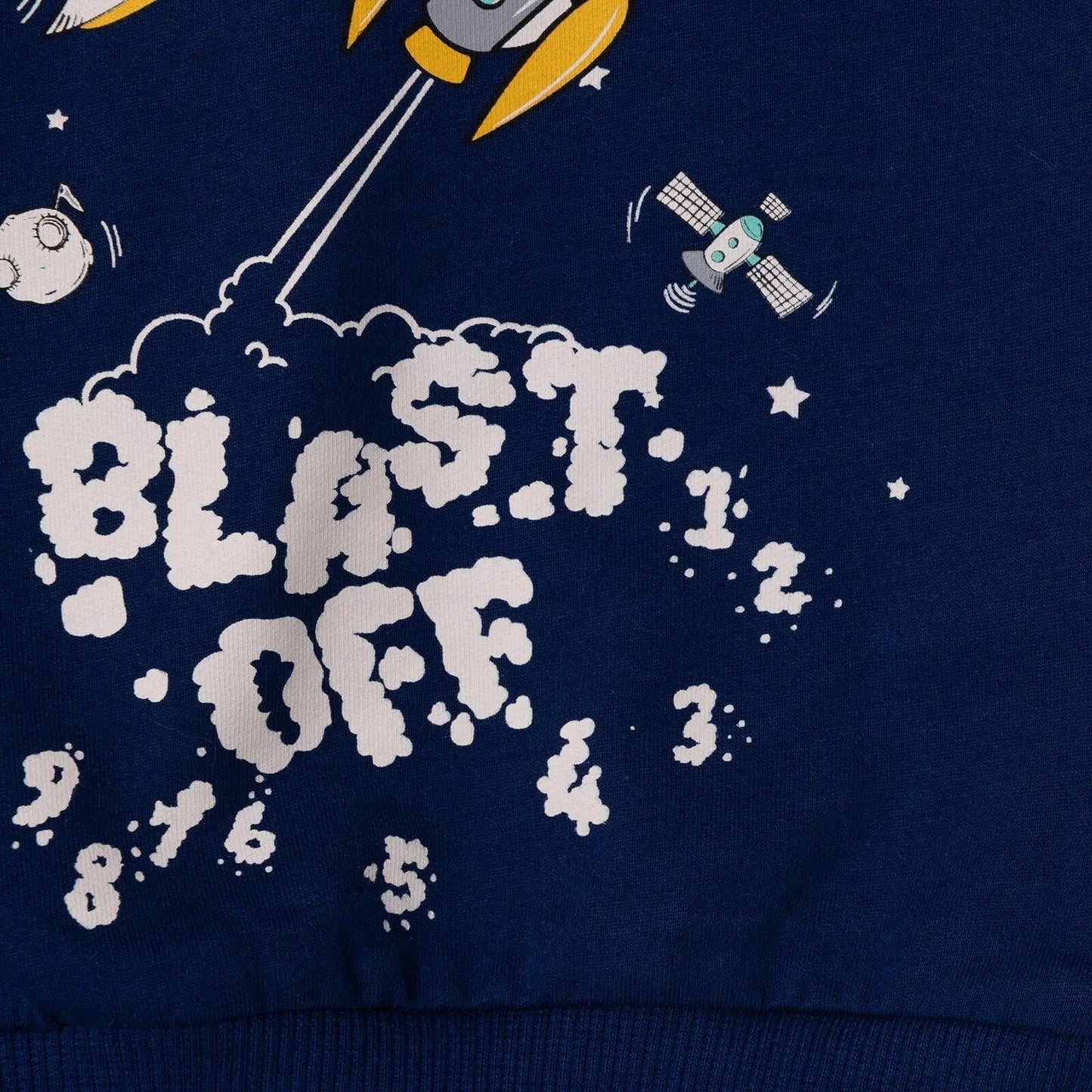 HelloBaby Basic Baby Boy Sweatshirt - Navy Blue