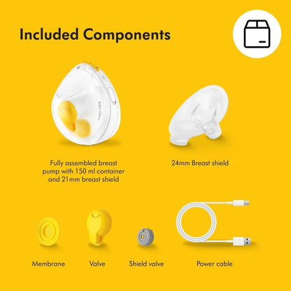 Medela Magic InBra Wearable Single Electric Breast Pump