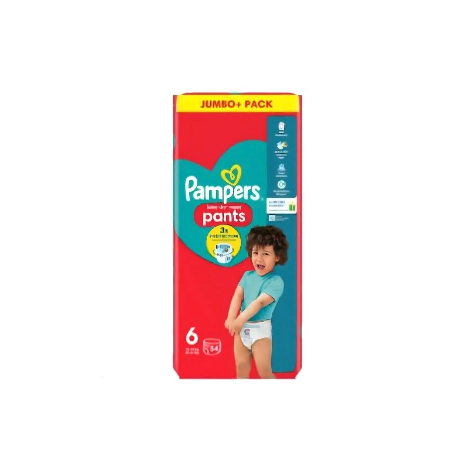 Pampers Baby Dry Nappy Pants Size 6 Jumbo Pack - 54 nappies