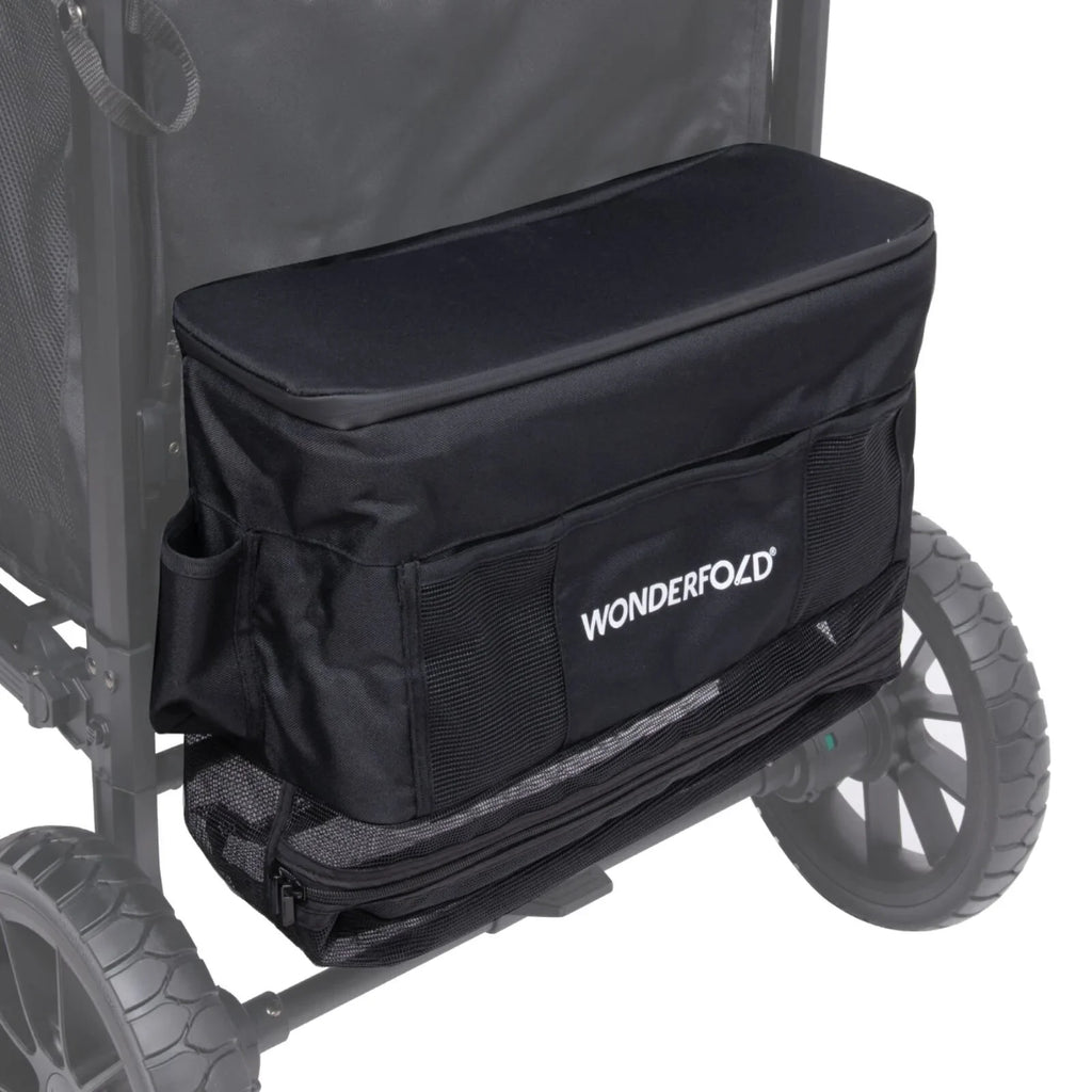 Wonderfold W2 Luxe Pro Stroller Wagon - Jet Black