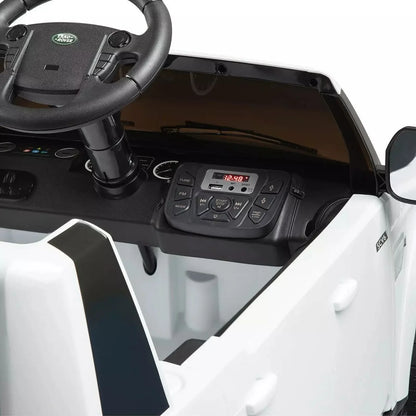 Xootz Land Rover Discovery 12V Ride On Lithium - White