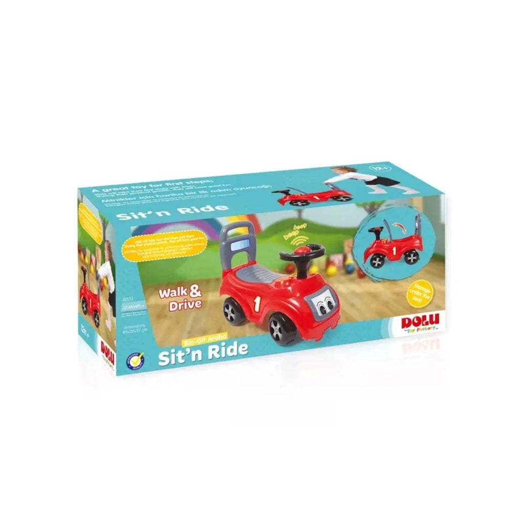 Dolu My First Sit N Ride On - Red