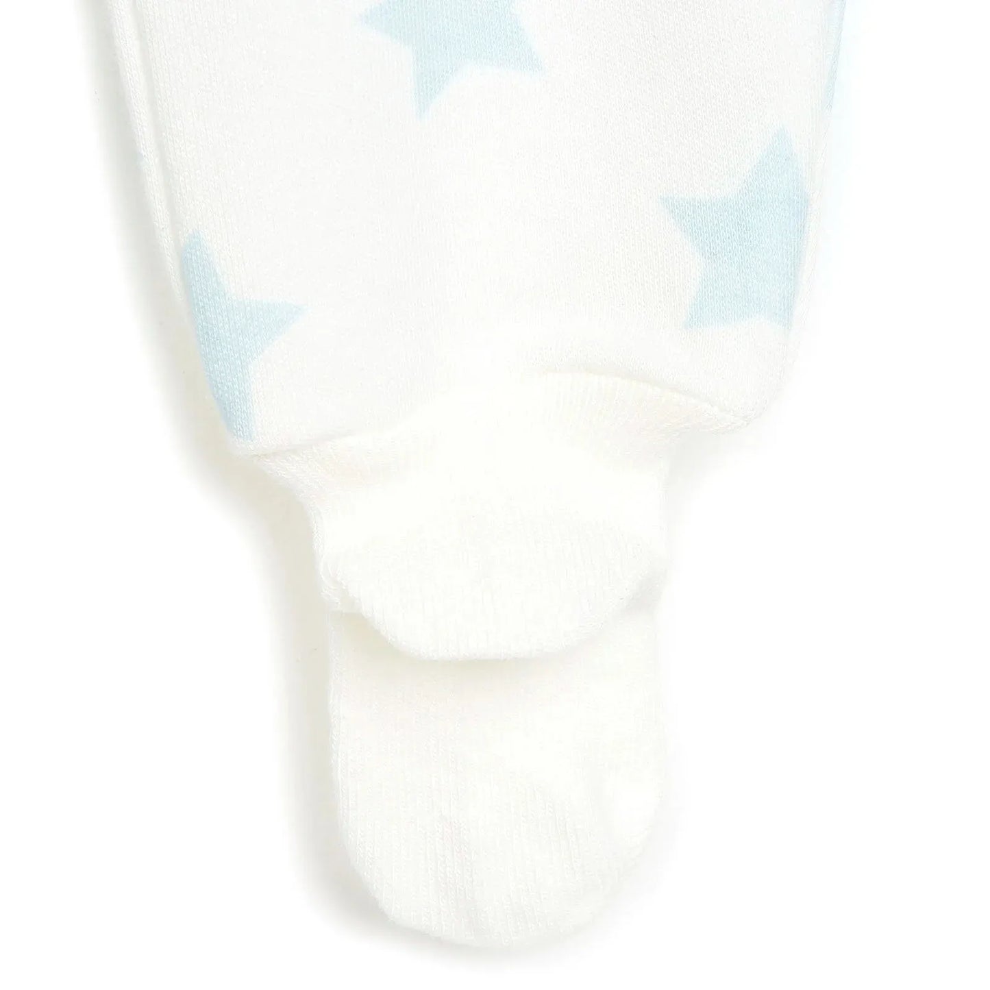 HelloBaby Newborn Baby Boy Footed Jumpsuit - Ecru