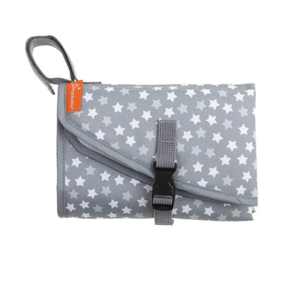 Dreambaby On the Go Baby Changing Mat - Stars Grey