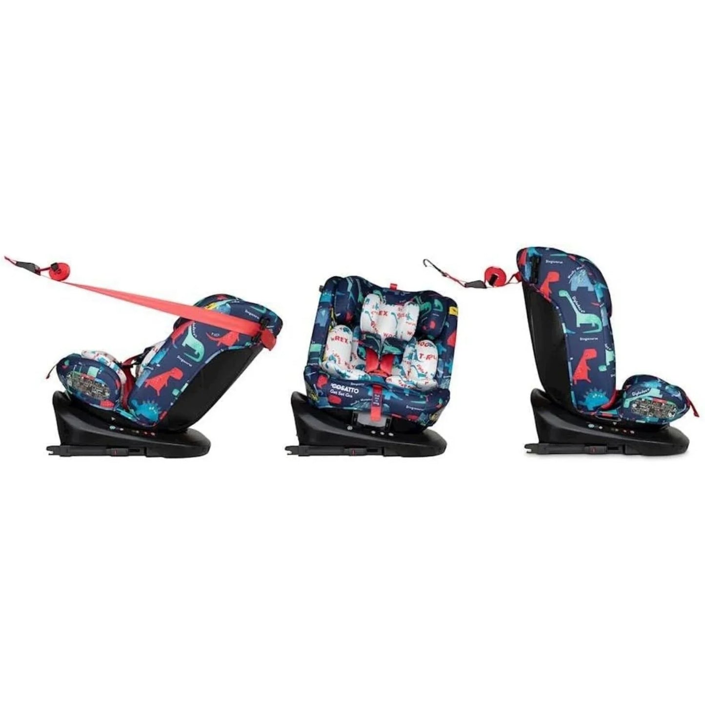 Cosatto Get Set Gro i-Size 360 Car Seat - D is for Dino