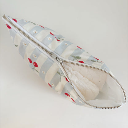 Nappy Wallet - Cherry Stripe