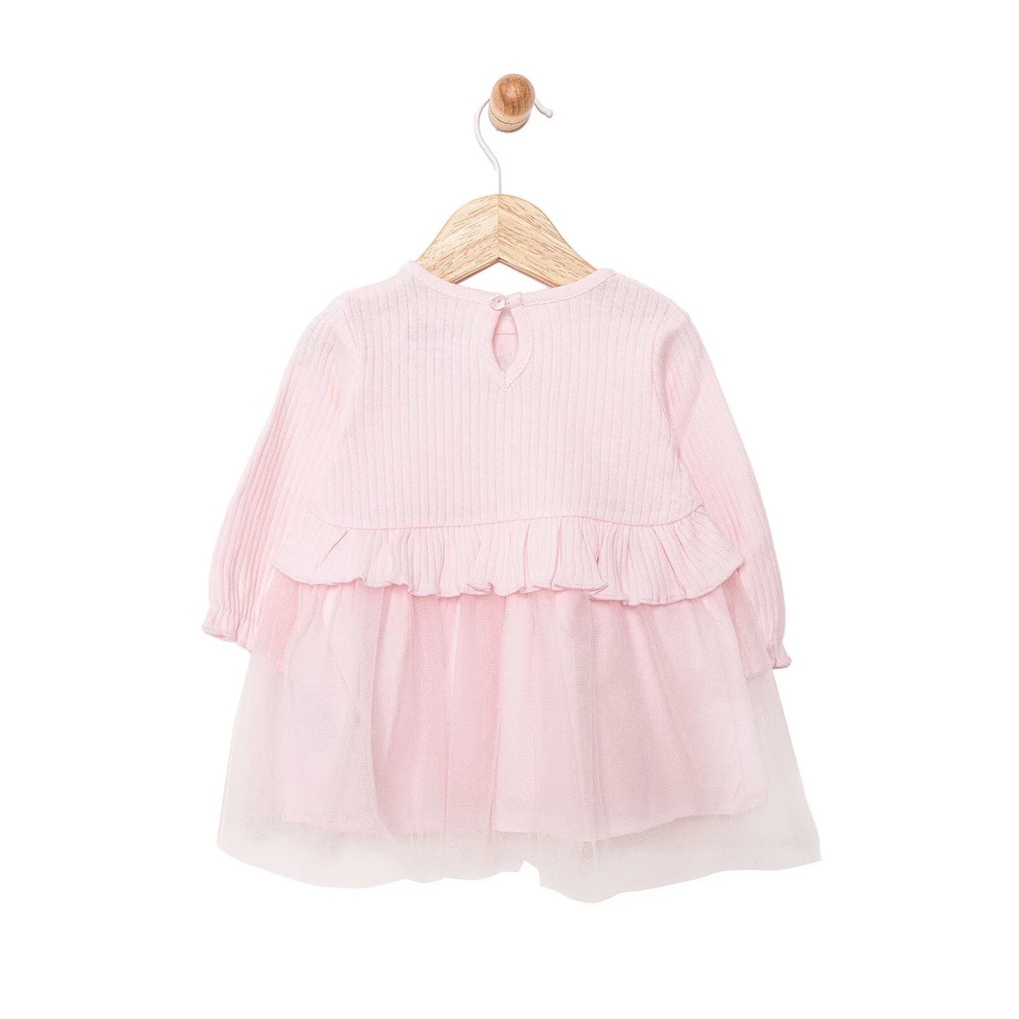 HelloBaby Little Life Newborn Girl Dress - Light Pink