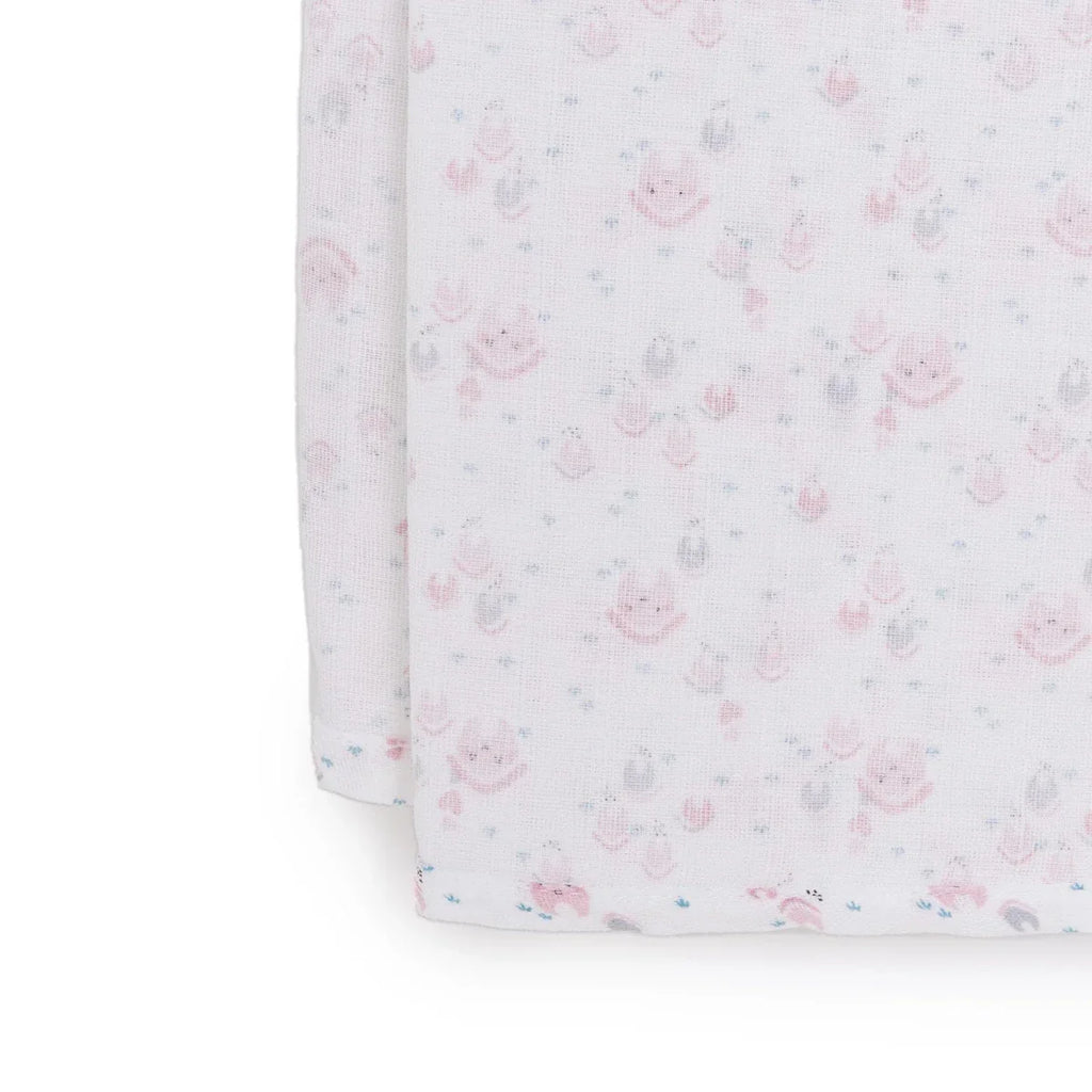 Little Dreams Muslin Blanket Girls - Pink