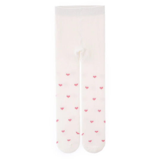HelloBaby Pantyhose - White Printed