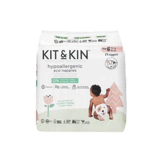 Kit & Kin Nappies Size 6 - 24 nappies
