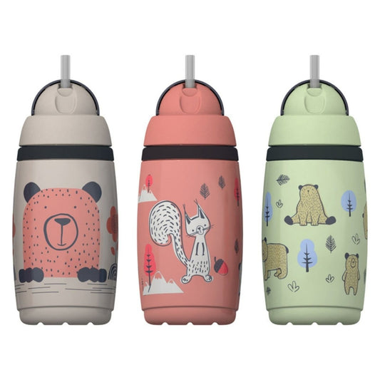 Tommee Tippee Insulated Straw 266ml 12m+ - Assorted