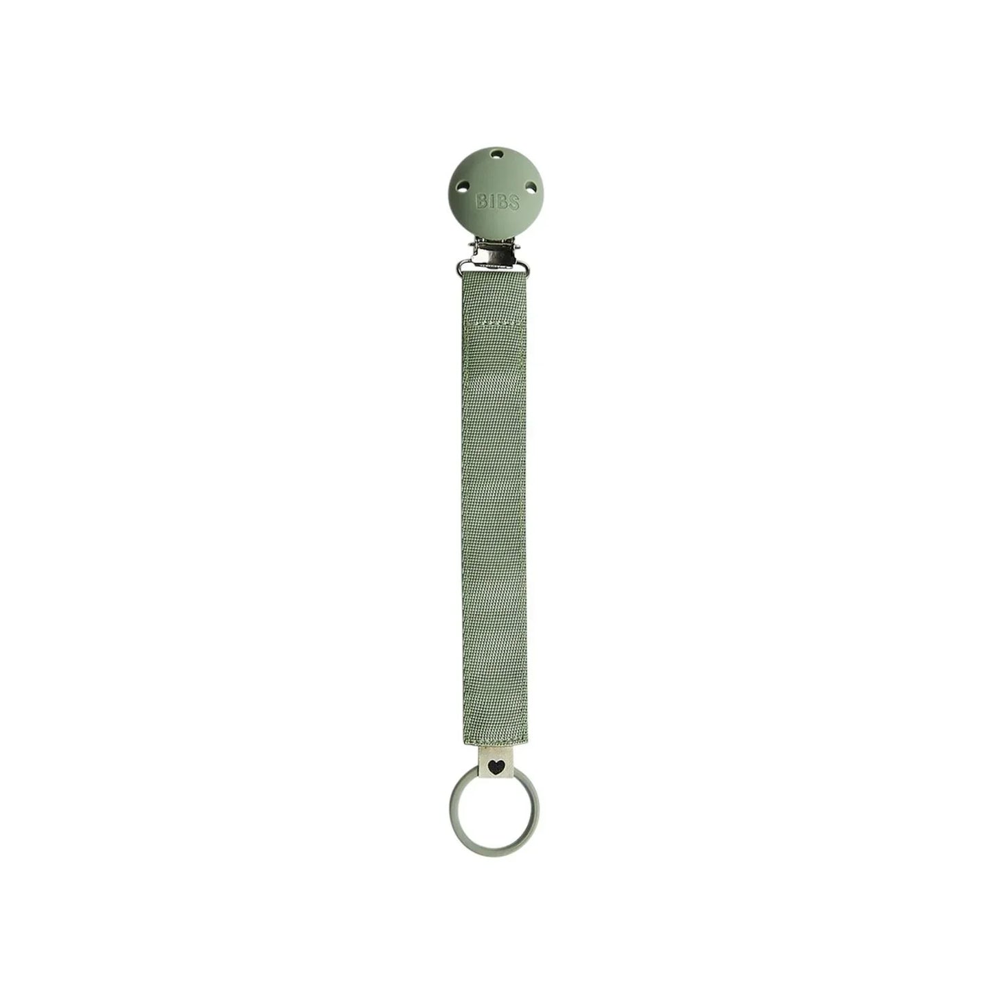 BIBS Soother Clip Ribbon - Sage
