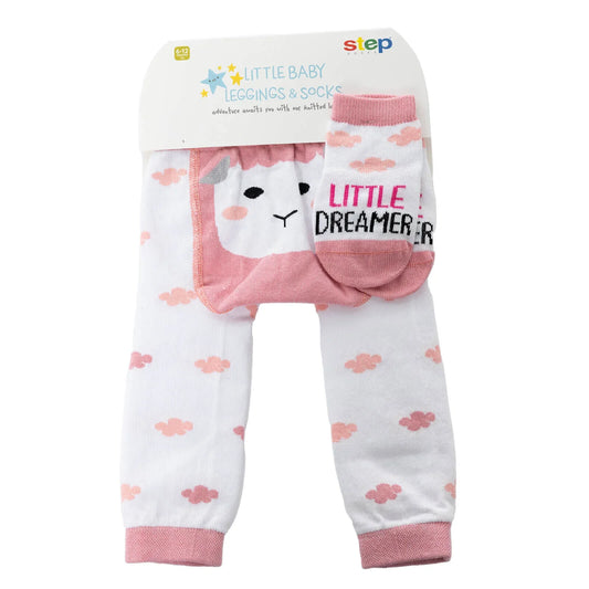Step Tights and Socks - Pink