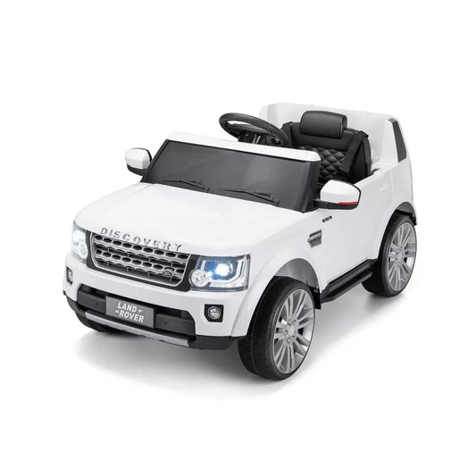 Xootz Land Rover Discovery 12V Ride On Lithium - White