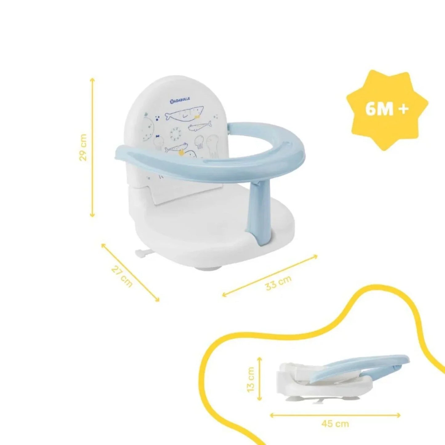 Babymoov Badabulle Foldable Bath Seat