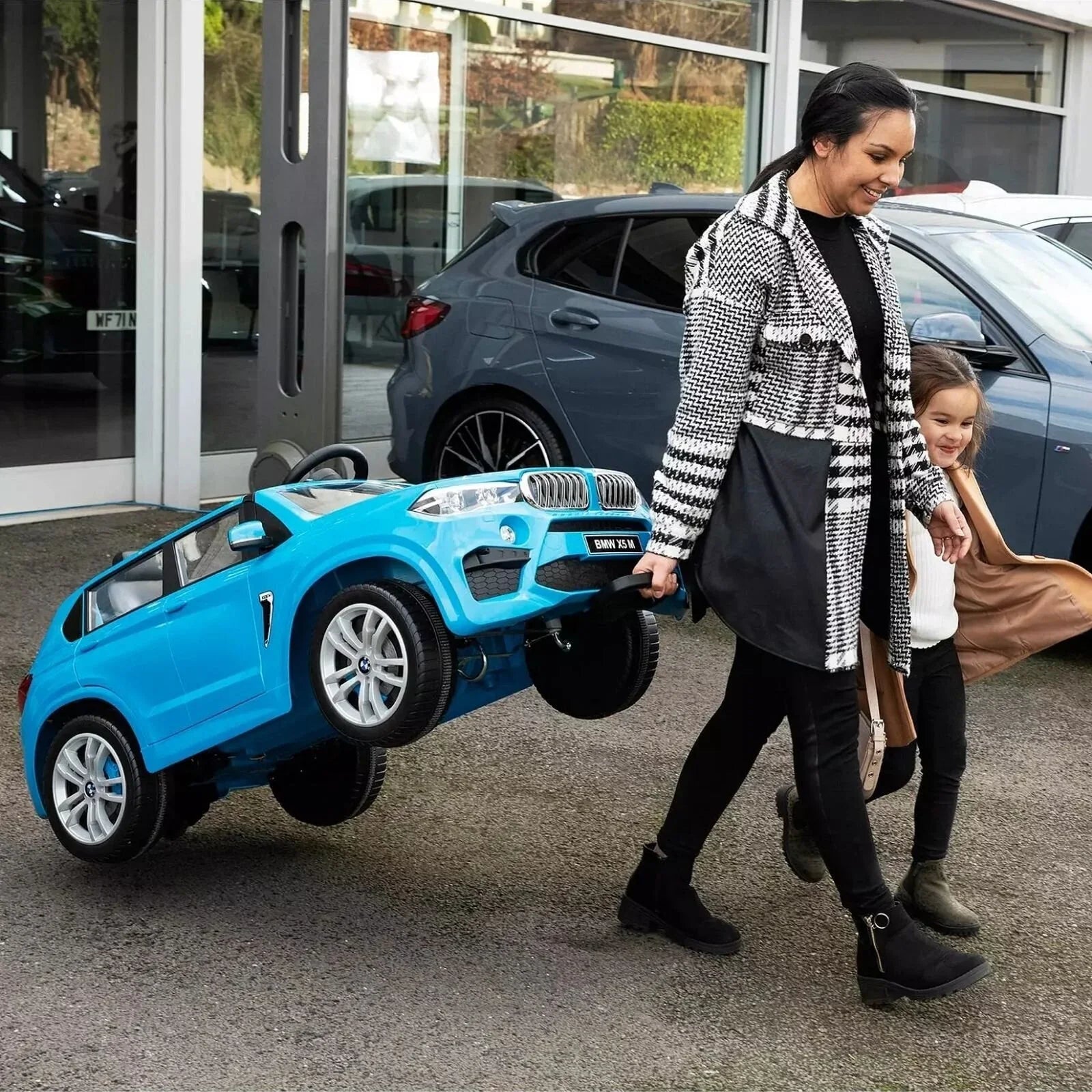 Xootz BMW X5 12V Electric Ride On with Lithium Battery - Blue