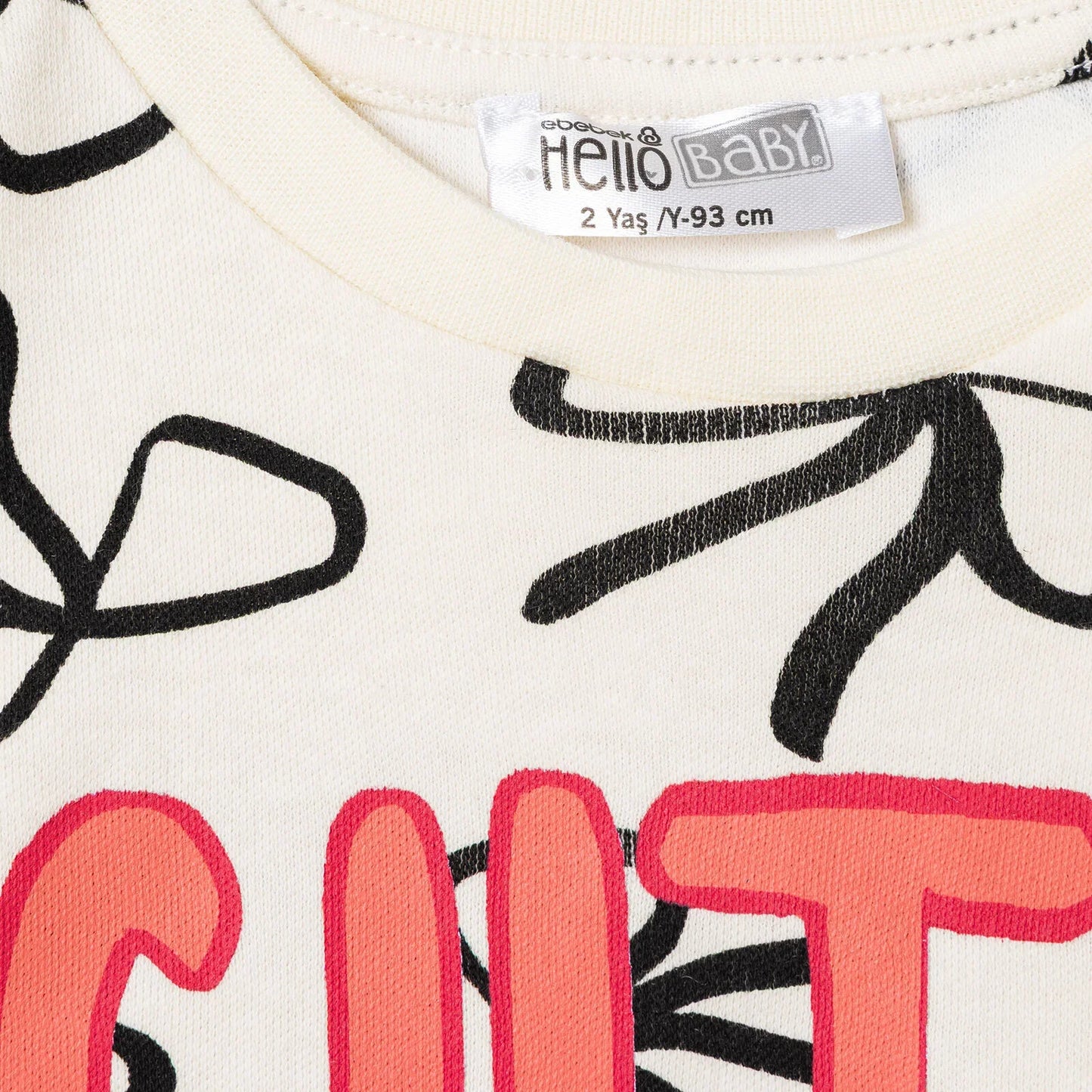 HelloBaby Jogging Set - Ecru Printed