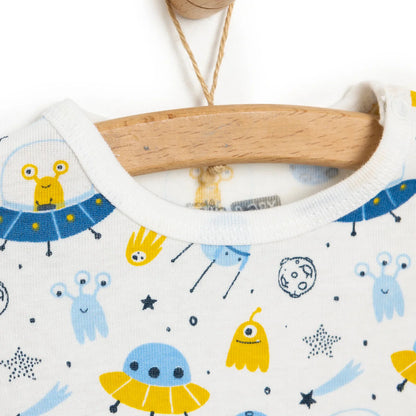 HelloBaby Baby Boy Short Sleeve  Body - White