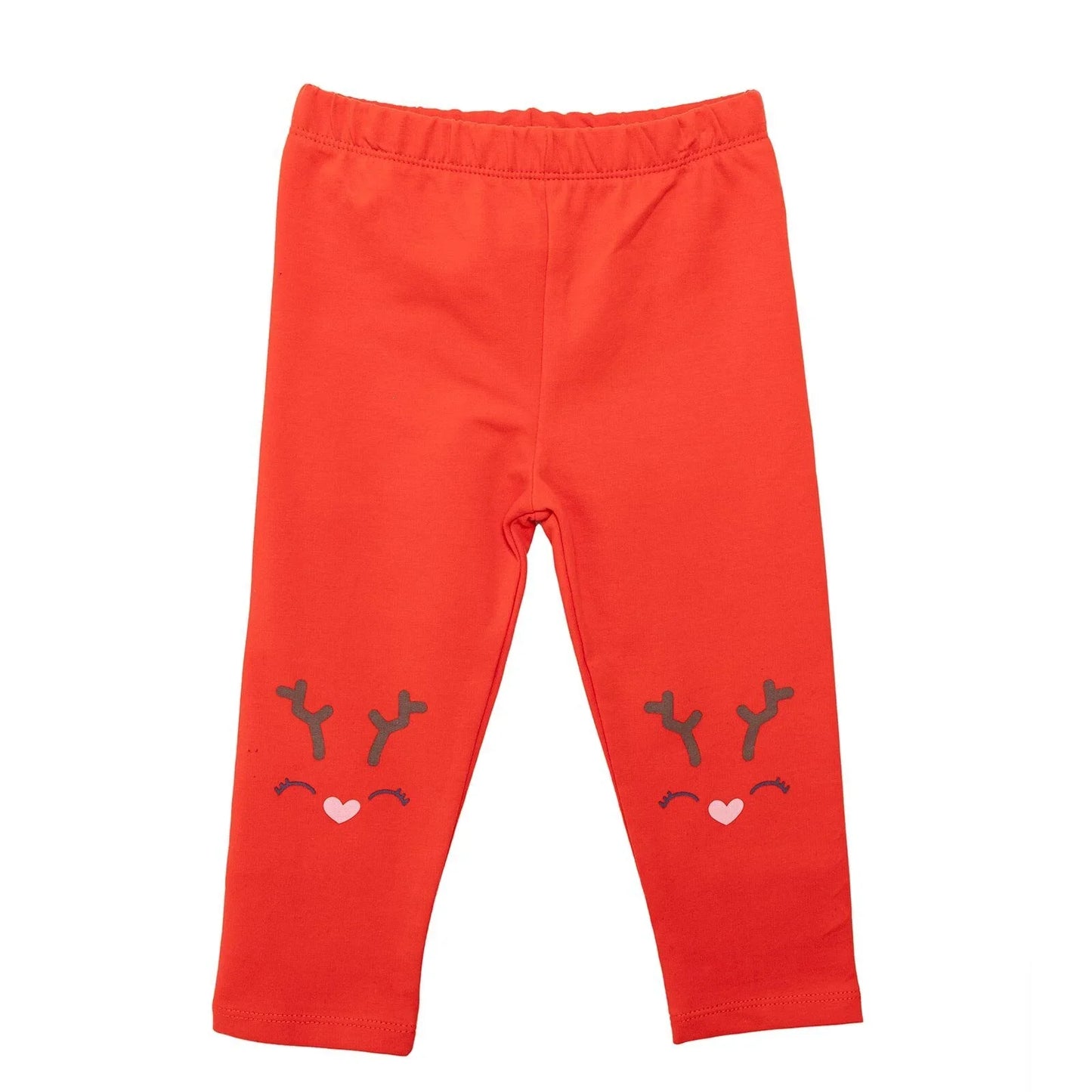 HelloBaby Christmas Baby Girl Tights - Red