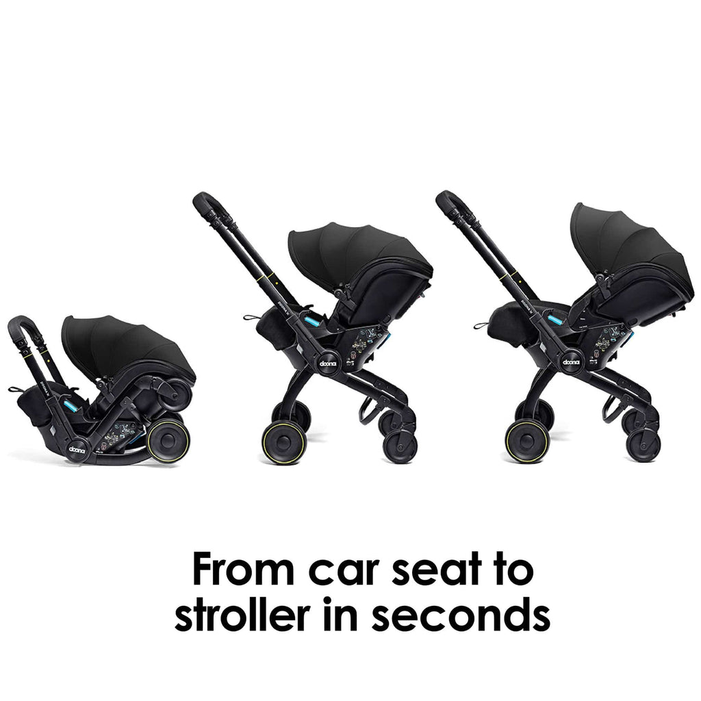 Doona X Infant Car Seat Stroller (Nitro Black)