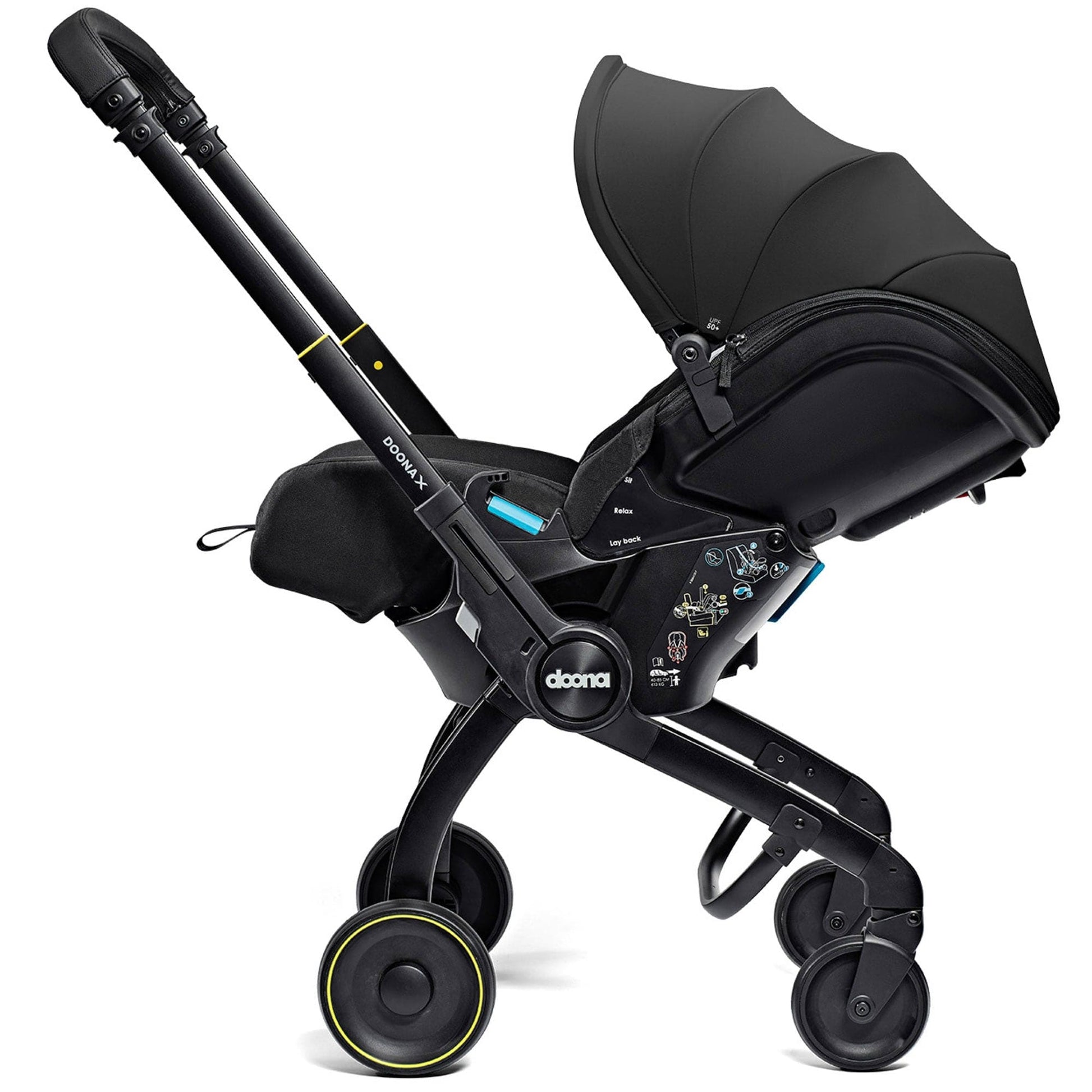 Doona X Infant Car Seat Stroller (Nitro Black)
