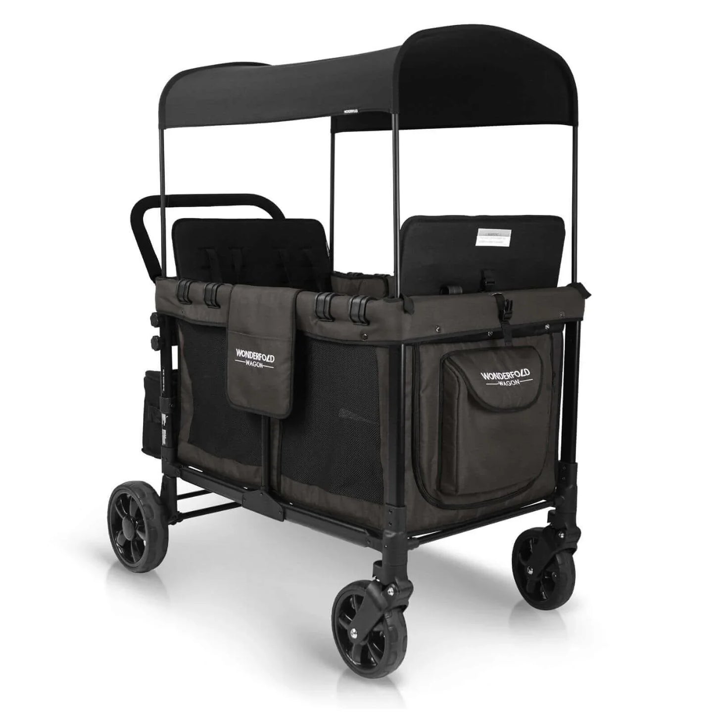 Wonderfold W4 Original Stroller Wagon - Volcanic Black
