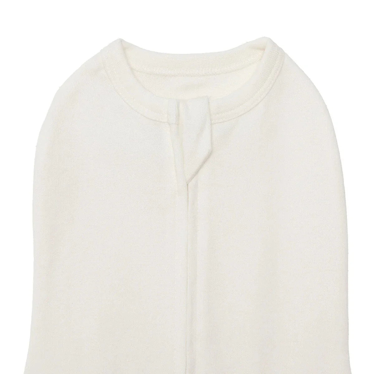 HelloBaby 100% Cotton 0-3 Months Swaddle Wrap Zip Fastening - Ecru