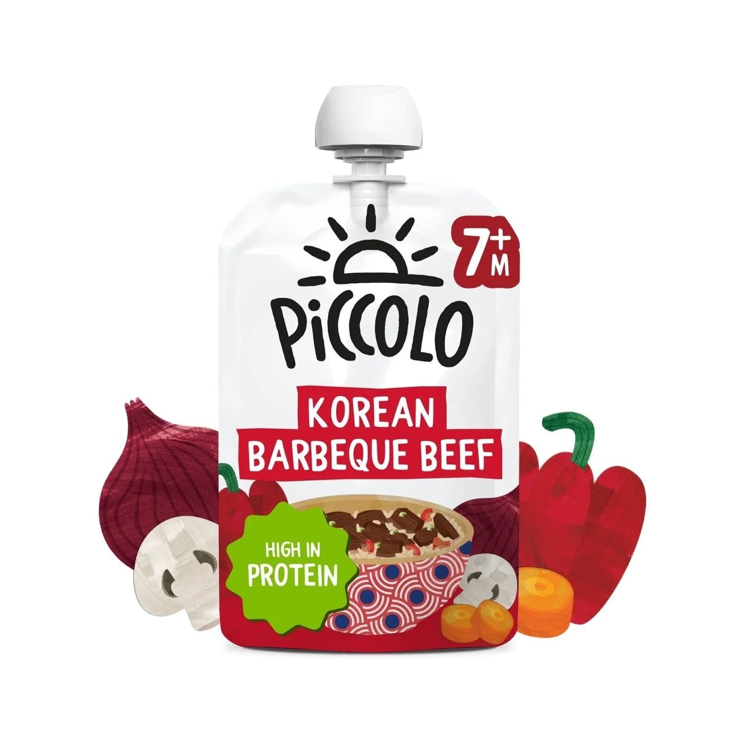 Piccolo Organic Korean BBQ Beef 130g