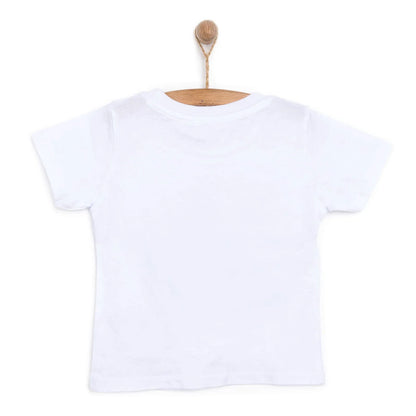 HelloBaby Baby Shark Boy T-shirt - White