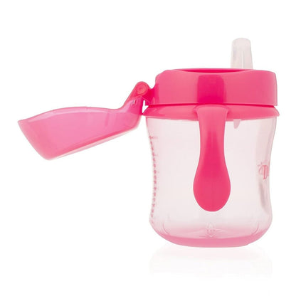 Dr. Brown's Soft Mouth Transition Cup 180ml - Pink