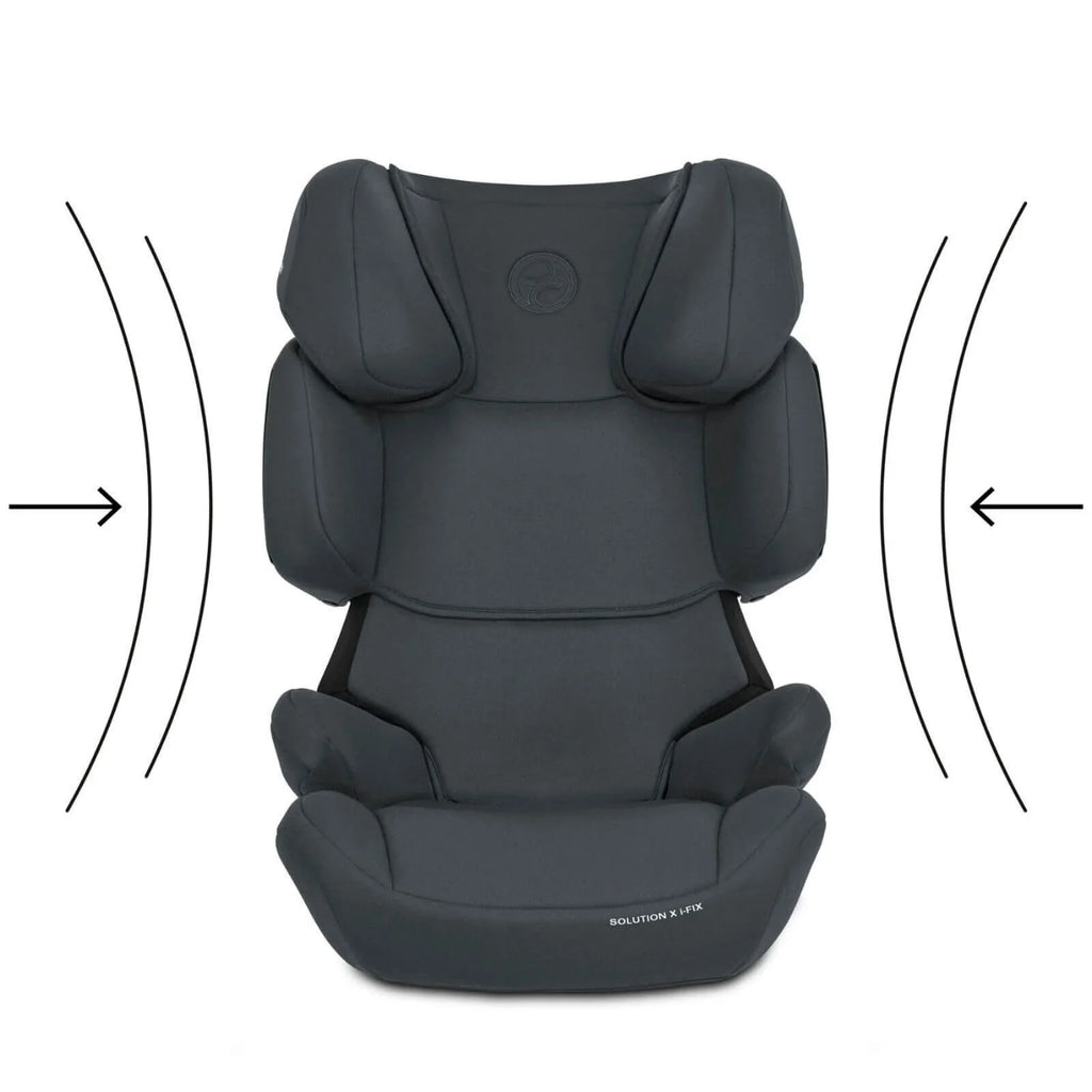 Cybex Solution X i-Fix Group 2/3 Car Seat - Cobblestone Grey