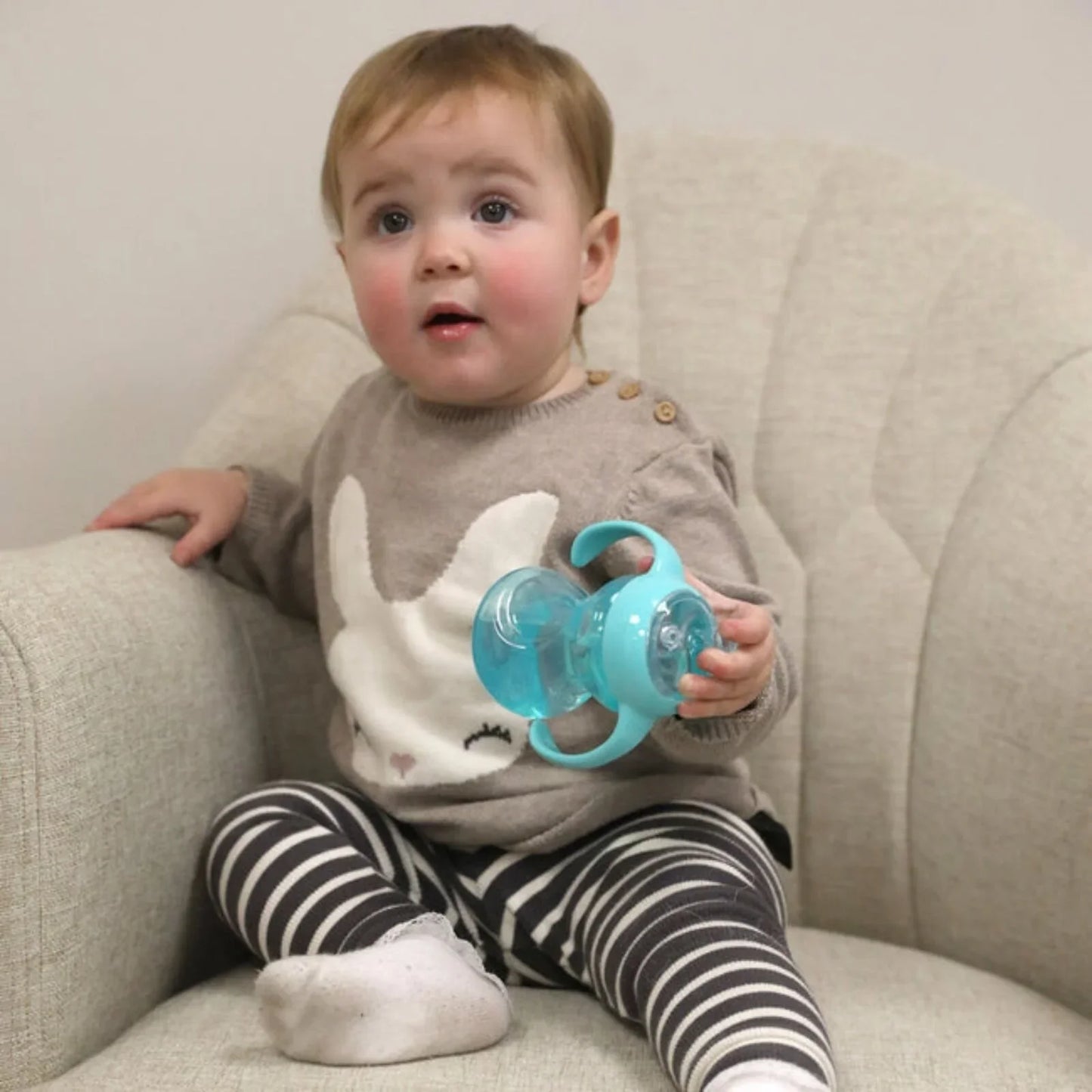 Nuby Mini Grip N' Sip Baby's First Handles Cup Pack of 1