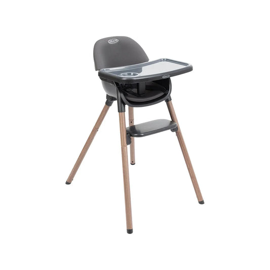 Graco Presti 3-in-1 Highchair - Steeple Grey