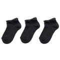 HelloBaby Baby Girl Socks 3 pcs - Black