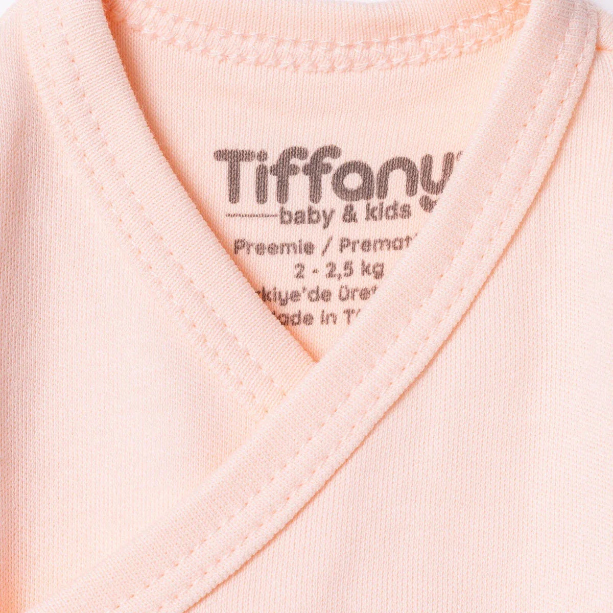 Tiffany 100% Cotton Tiny Baby Set - Ecru