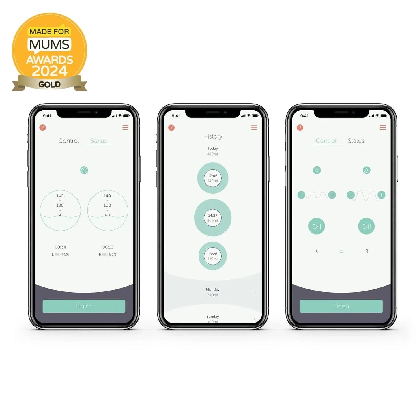 Elvie Pump Double Ultra-Quiet Wearable Electric Breast Pump