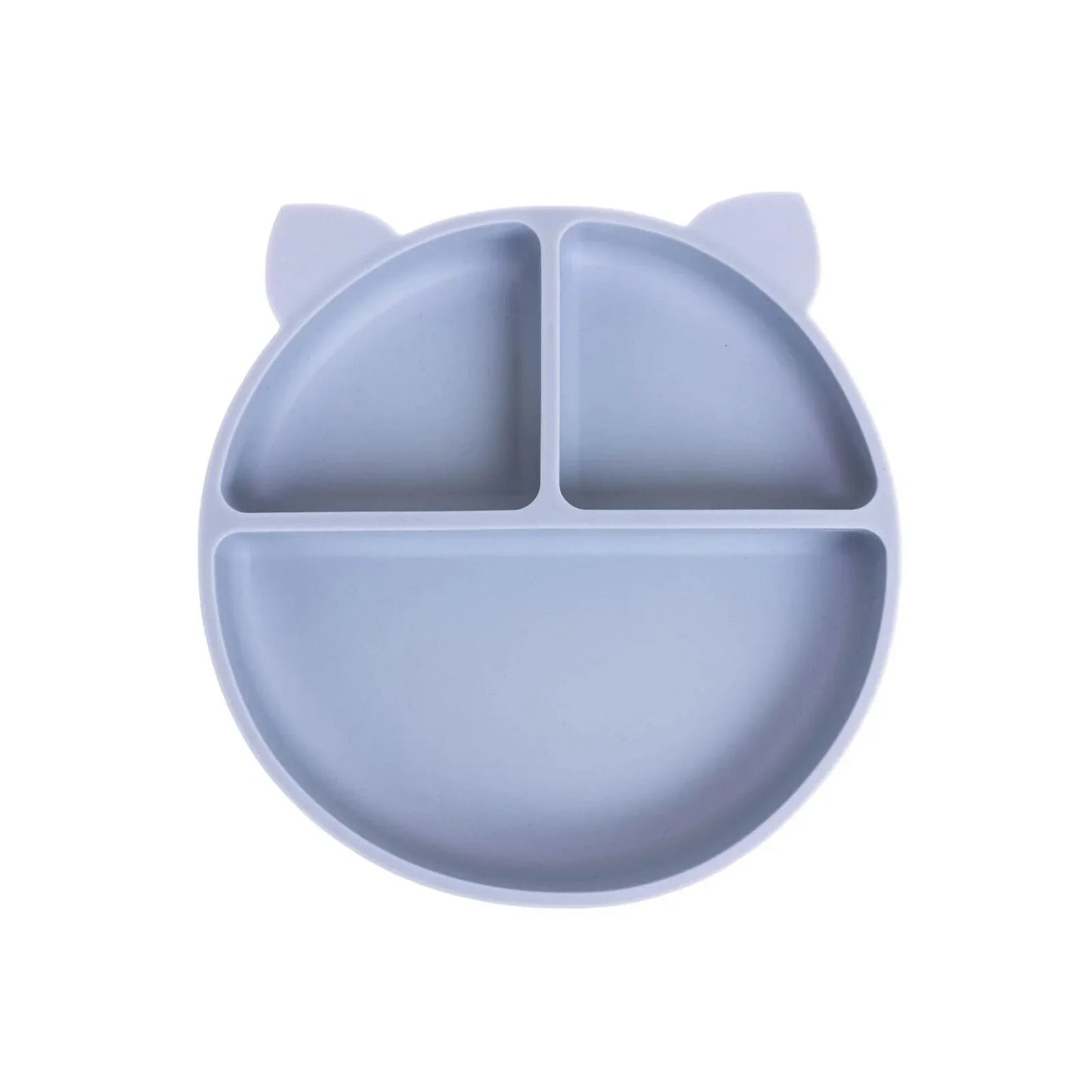 baby plus Silicone Suction Plate - Powder Blue