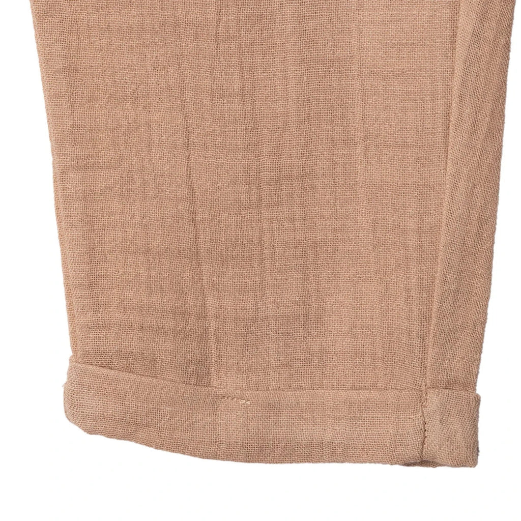 HelloBaby Turn-Up Muslin Baby Trousers (6-9 Months to 4-5 Years)