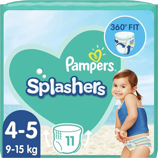Pampers Splashers Baby Shark Maxi Size 4 - 11 nappies