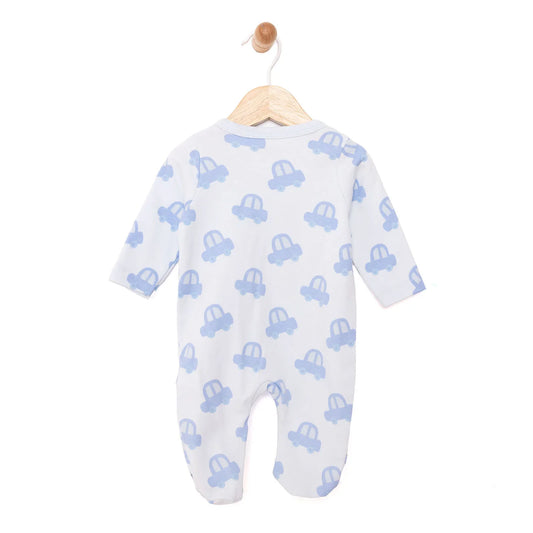 HelloBaby  Newborn Baby Boy  Footed Bottom - Blue