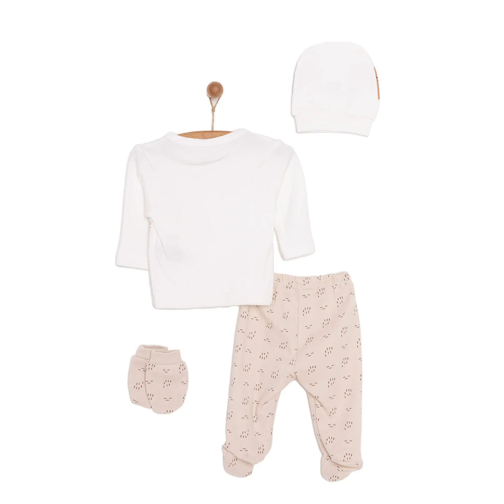 Little Life Baby Boy Newborn 5 Pcs Starter Set - Light Brown