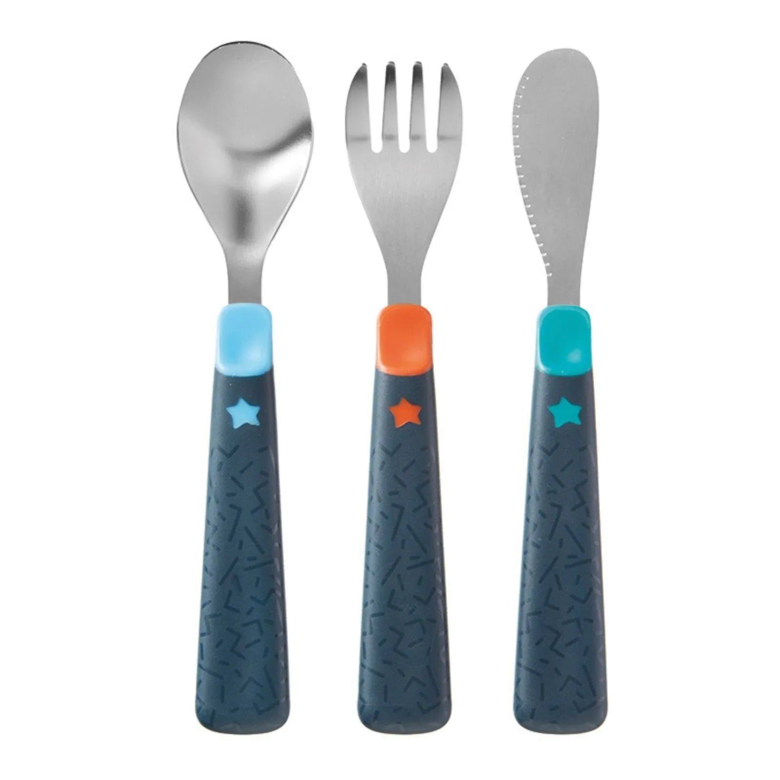 Tommee Tippee Big Kids Stainless Steel First Cutlery Set 12+ months