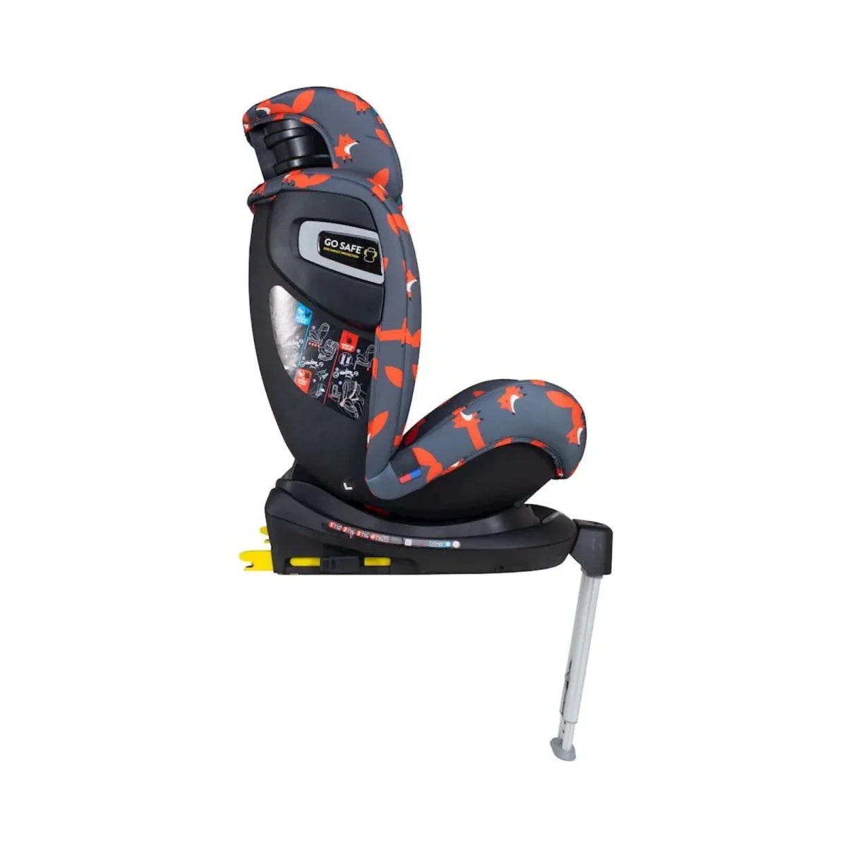 Cosatto All in All 360 Rotate i-Size Car Seat - Charcoal Mister Fox