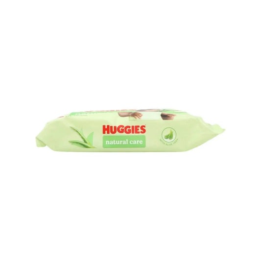 Huggies Natural Care Plastic Free Baby Wipes 48 pcs
