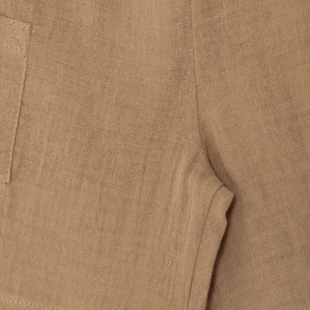 HelloBaby Boys Muslin Shorts - Brown