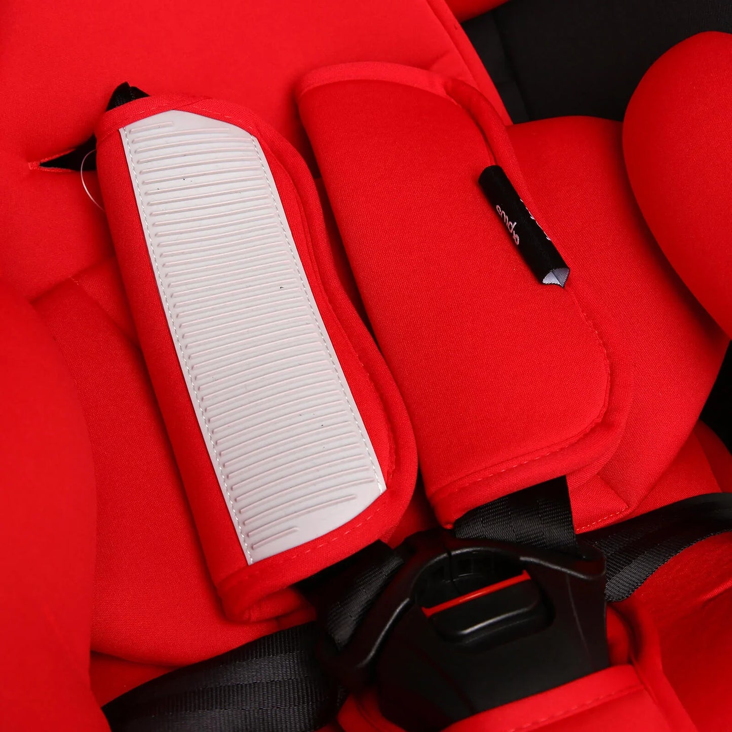 baby plus Orbitfix Group 0+/1/2/3 (Birt to 12 Years) Car Seat - Black Red