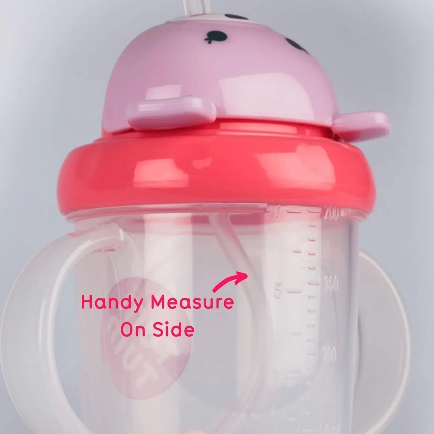 TUM TUM Betsy Bear Tippy Up Cup - Pink